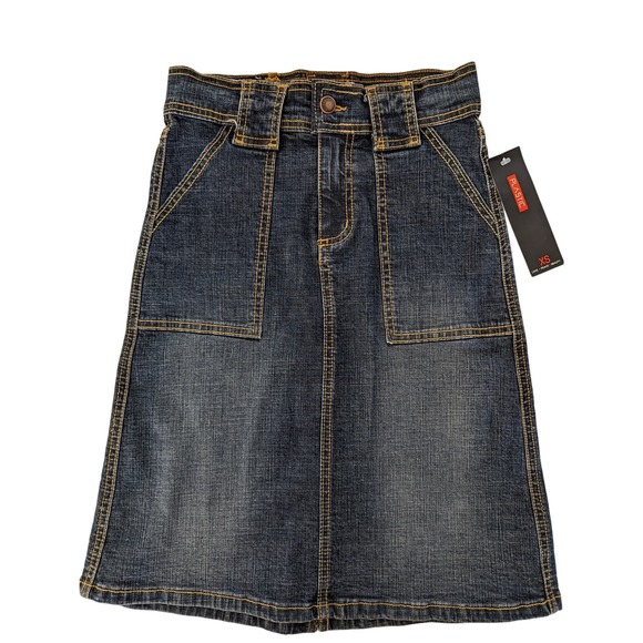 Plastic by Gly Denim Skirt - Picture 1 of 7